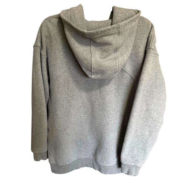 Lululemon All Yours Hoodie Sweatshirt Pullover Fleece Heathered Gray Size 12 - Picture 7 of 13